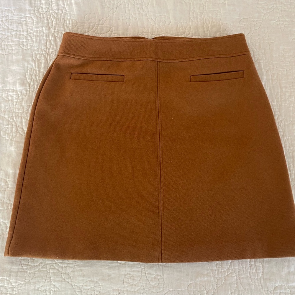 LOFT Black, Houndstooth, Tan & Burgundy Pencil Skirt Set - Picture 2 of 14